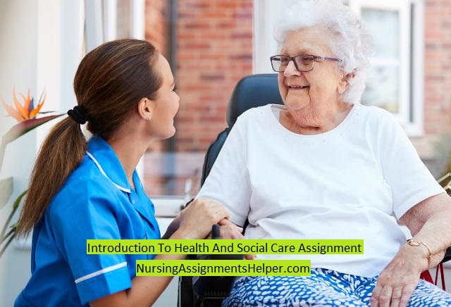 ASS072-1 Health And Social Care 
