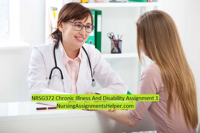 NRSG372 Chronic Illness And Disability