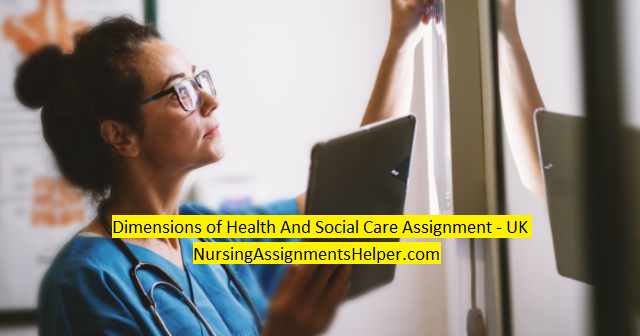 SSC120 Dimensions of Health Care