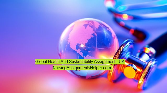 HCR6001 Global Health And Sustainability